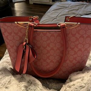 Pink Tote Bag